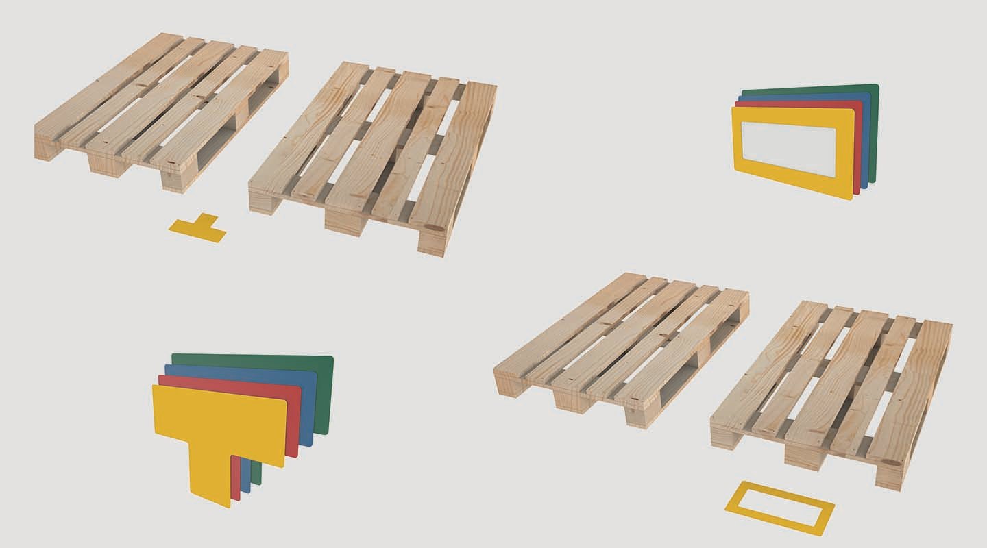 Floor Marking Shapes and Floor Windows